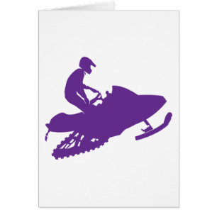 Purple-Snowmobiler