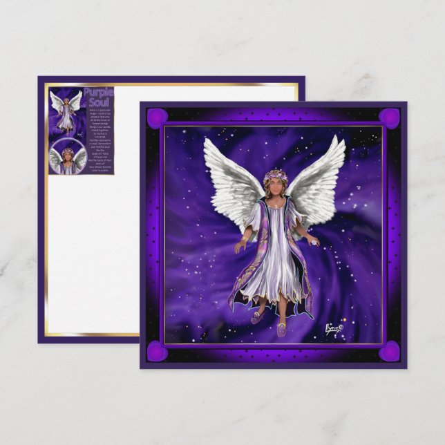 Purple Soul blank card (Front/Back)