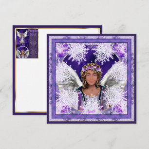 Purple Soul blank card