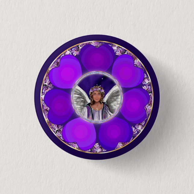 Purple Soul  Button (Front)