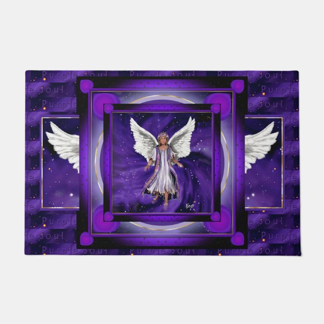 Purple Soul Doormat (Front)