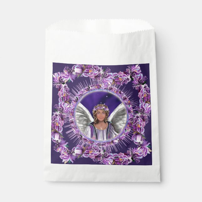 Purple soul favour bag (Front)