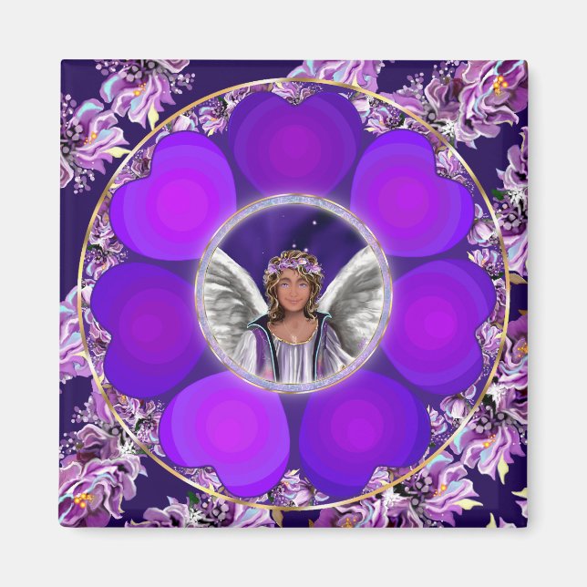 Purple Soul Magnet (Front)