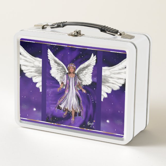 Purple soul metal lunch box (Front)