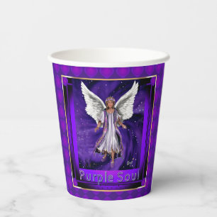 Purple Soul Paper Cups