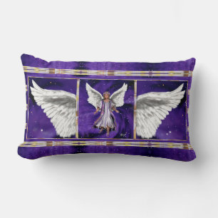 Purple Soul Throw Pillow
