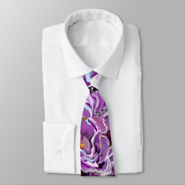 Purple Soul Tie (Tied)