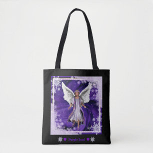 Purple Soul Tote Bag