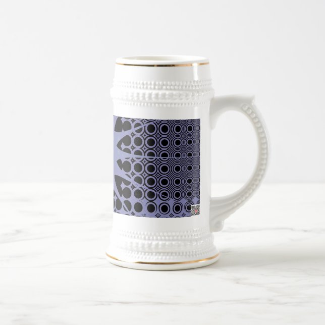 Purple Space Beer Stein (Right)