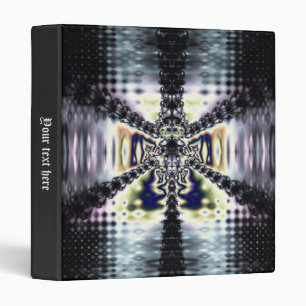 Purple Space Binder