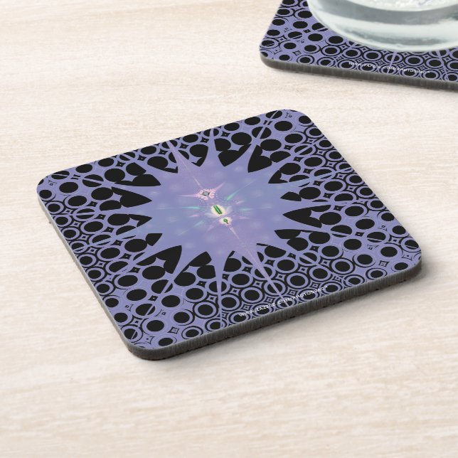 Purple Space Coaster (Left Side)