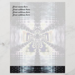 Purple Space Customized Letterhead
