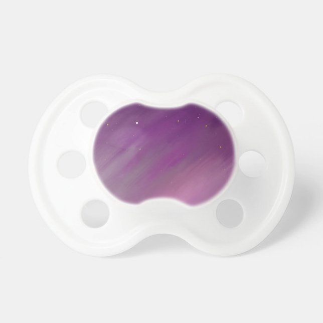 purple space mist. pacifier (Front)