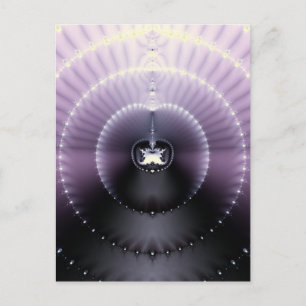 Purple Space Postcard