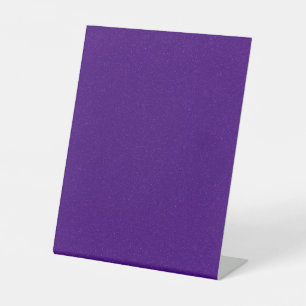 Purple Sparkle Pedestal Sign – Customizable