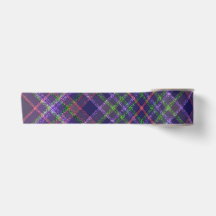 Purple Sparkle Tartan Plaids Special Day