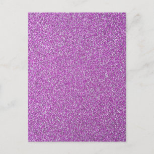 Purple Sparkles Background Add Your Own Postcard
