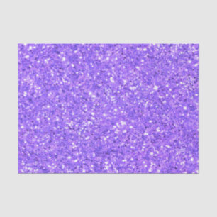 Purple sparkling glitter pattern tissue paper