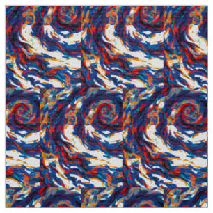 Purple Spiral Galaxy Fabric