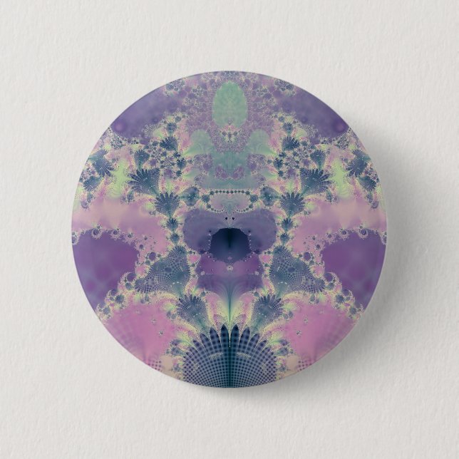 Purple Spring 2 Inch Round Button (Front)