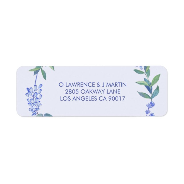 Purple Spring Floral Wreath (Front)
