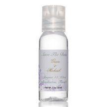 Purple Spring Flowers Save The Date