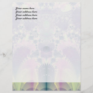 Purple Spring Letterhead