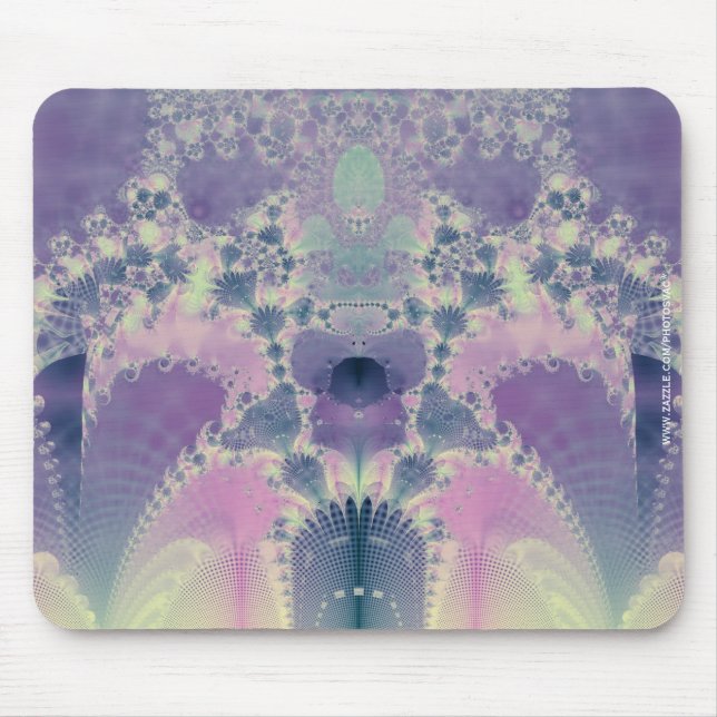 Purple Spring Mouse Pad (Front)