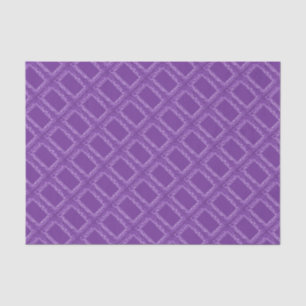 Purple Squares Tissue Paper