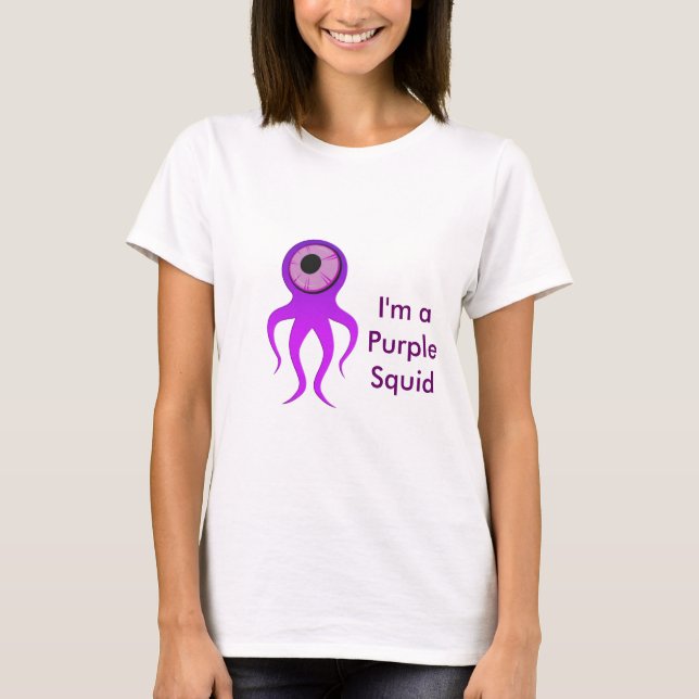 Purple Squid T-Shirt (Front)