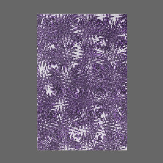 Purple Squiggles Jigsaw Puzzle