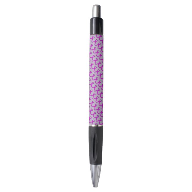Purple Standard Ribbon by Kenneth Yoncich Pen (Front Vertical)