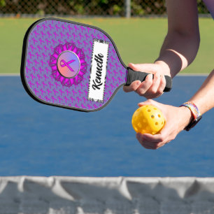 Purple Standard Ribbon by Kenneth Yoncich Pickleball Paddle