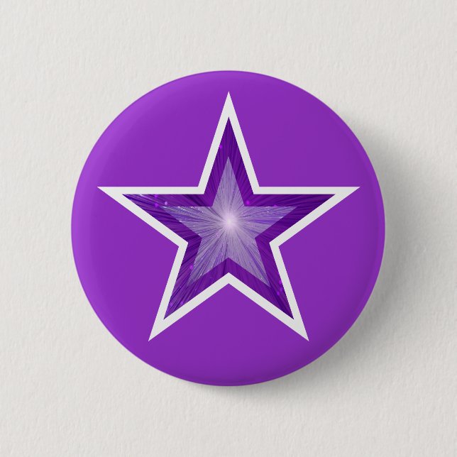 Purple Star button purple (Front)
