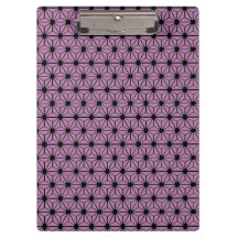 purple star pattern with black line