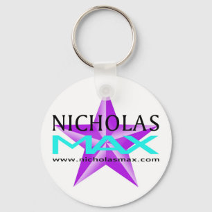 Purple Star Power Keychain