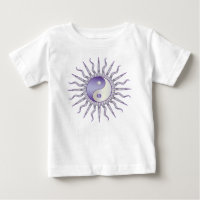 Purple Starburst Yin Yang