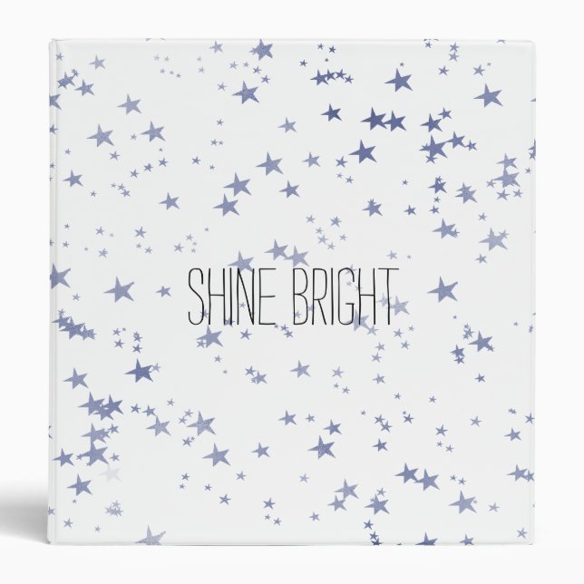 Purple Stars Binder (Front)