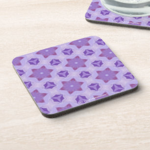 Purple Stars Coaster
