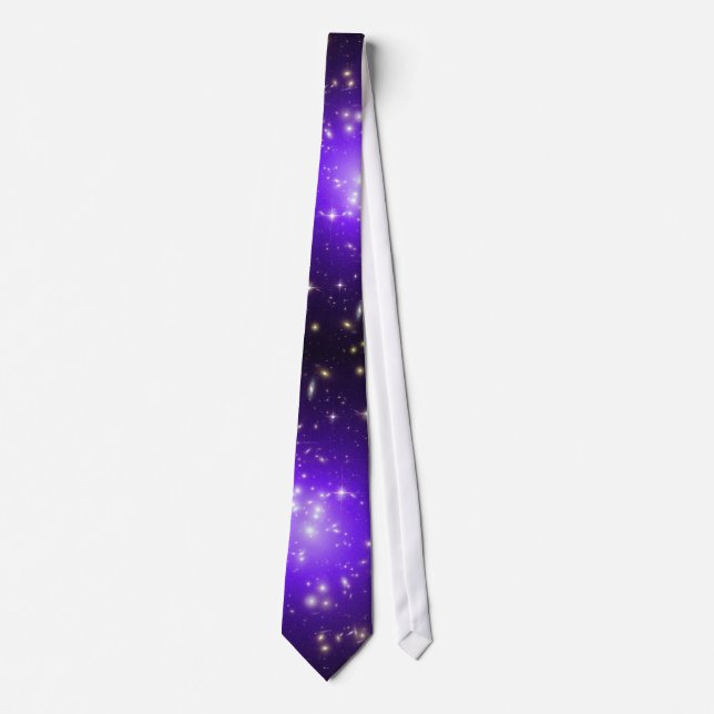 Purple stars haze in space NASA space Xray Tie (Front)