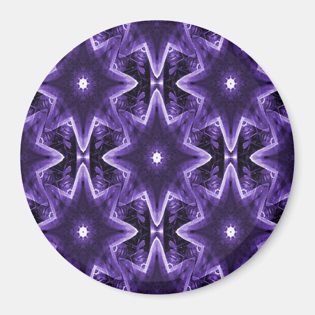 Purple Stars..... Magnet (Front)