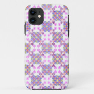 PURPLE STARS PATTERN iPhone 11 CASE