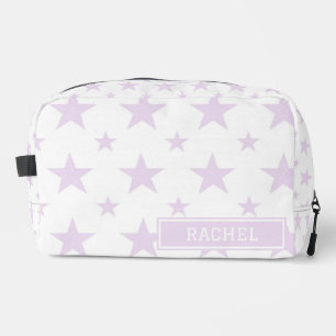 Purple Stars Pattern Pretty Constellation Cosmetic Dopp Kit