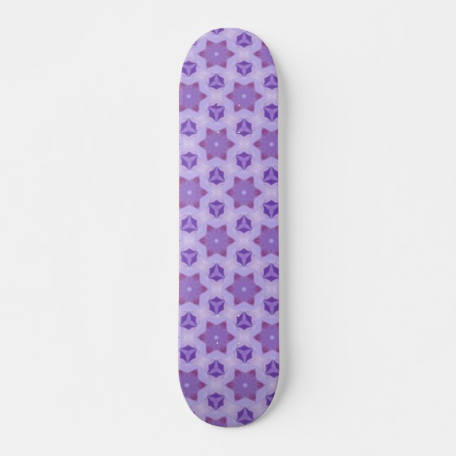 Purple Stars Skateboard (Front)