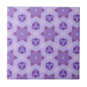 Purple Stars Tile