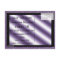 Purple Stiletto & Streamers Sweet 16 Save The Date