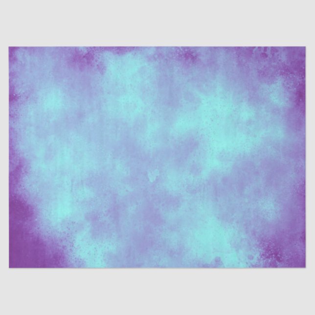 Purple Storm Cloud Effect Tissue Paper (Front)