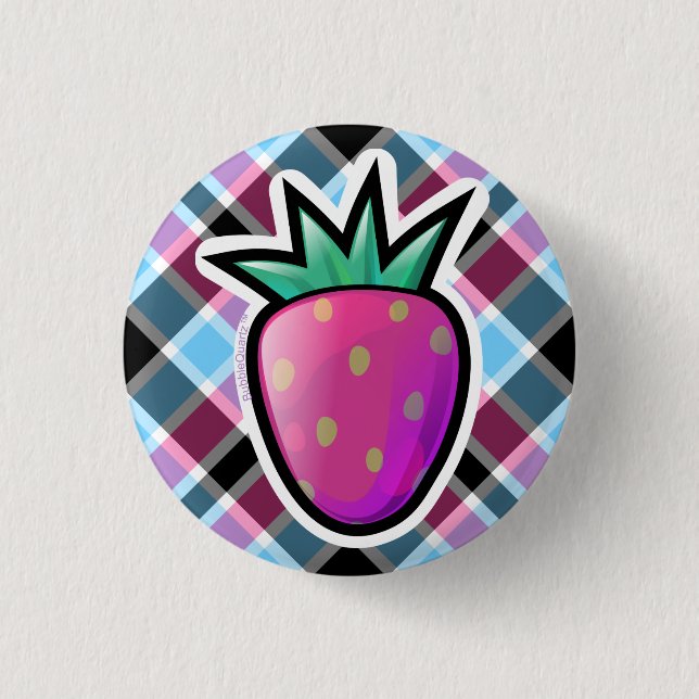 Purple strawberry button (Front)