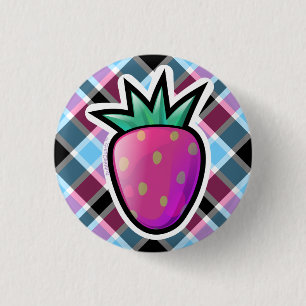 Purple strawberry button