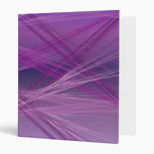 Purple Streaks Binder